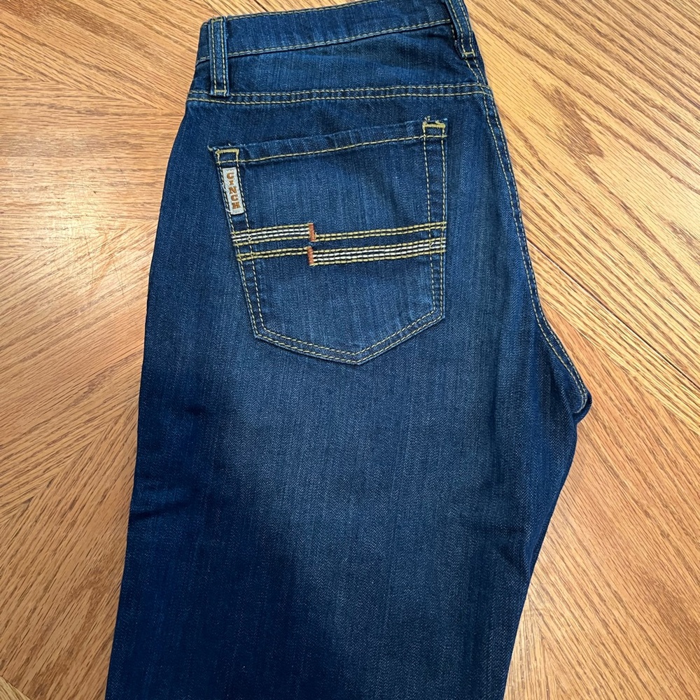 Cinch Jesse Men's Dark Blue Straight Leg Jeans